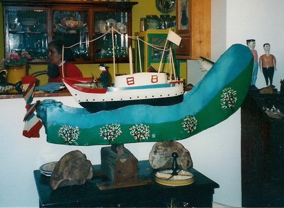 Gig on display at the church