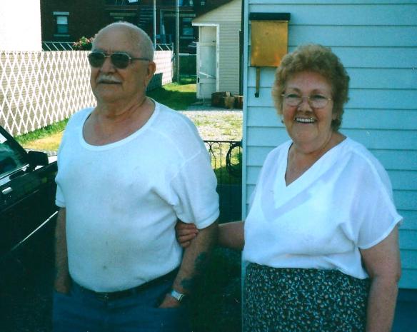 Leo and Jeanette Fournier at home