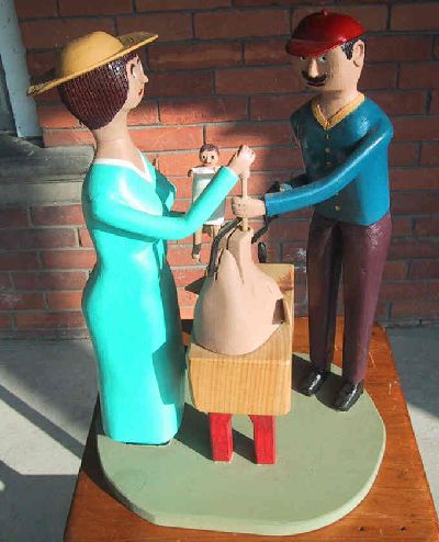 one of the works commissioned by the Quebec government