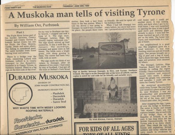 a copy of Bill's article 