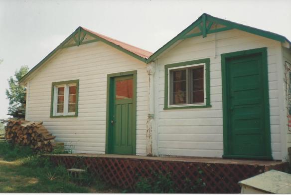 The cabins installed on our property