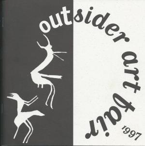 catalogue cover for the 1997 Outsider Art fair