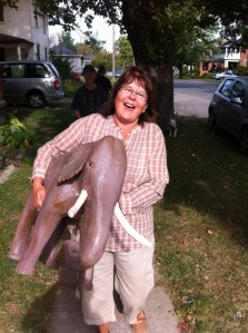 Carma and her new friend