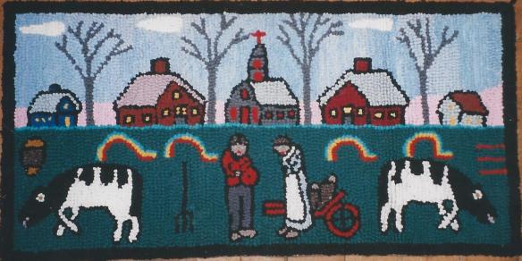 farmers pausing to pray the Angelus