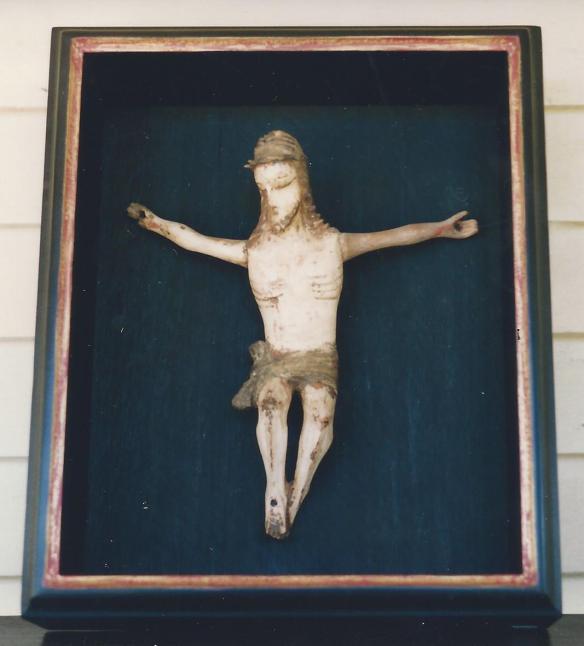 one of 12 Quebec crucifix  by an unknown carver,circa 1900